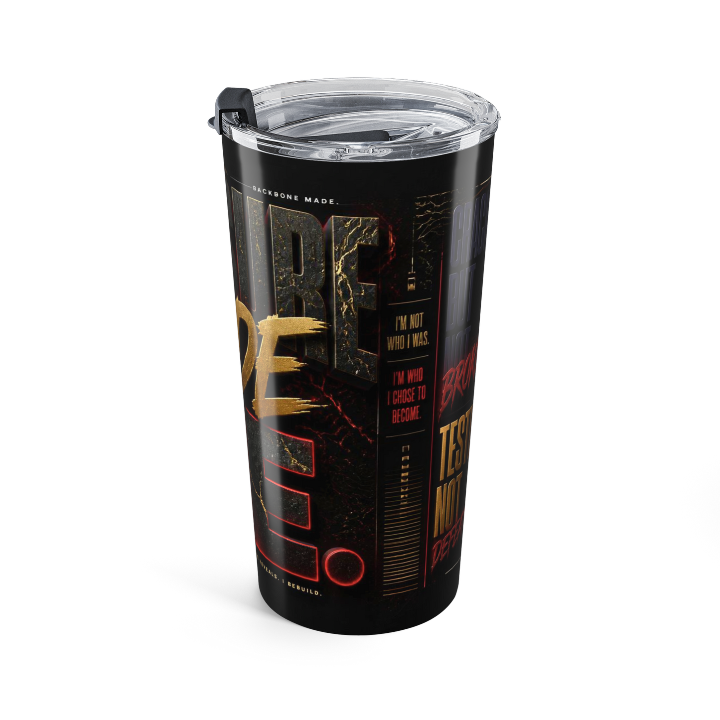 Pressure Made Me Tumbler