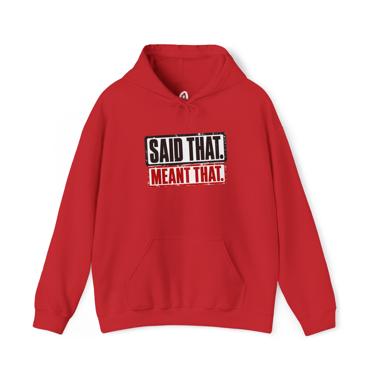 Said That Meant That Statement Hoodie
