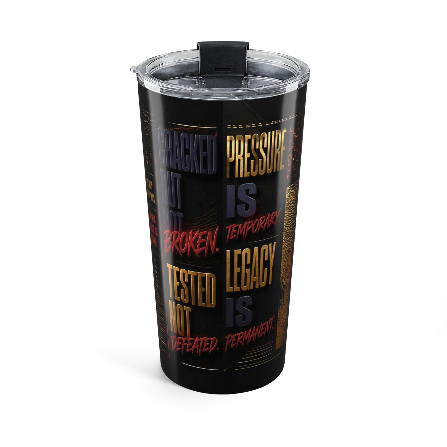 Pressure Made Me Tumbler